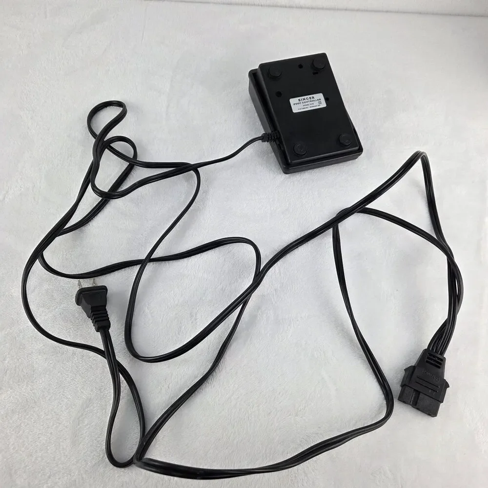 Singer Model GTE 110-125VAC Sewing Machine Foot Controller Pedal Replacement